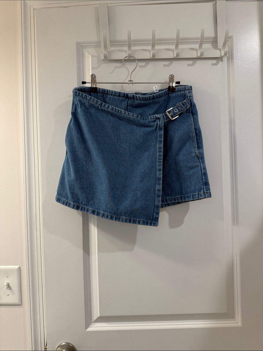 Price FINAL: LOFT Wrap Skort with Buckle